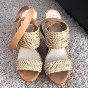Jessica Simpson Eila Platform Size 7 Sandals